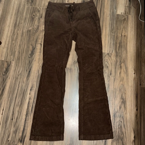 American Eagle corduroy pants size 8 LONG - Picture 1 of 6